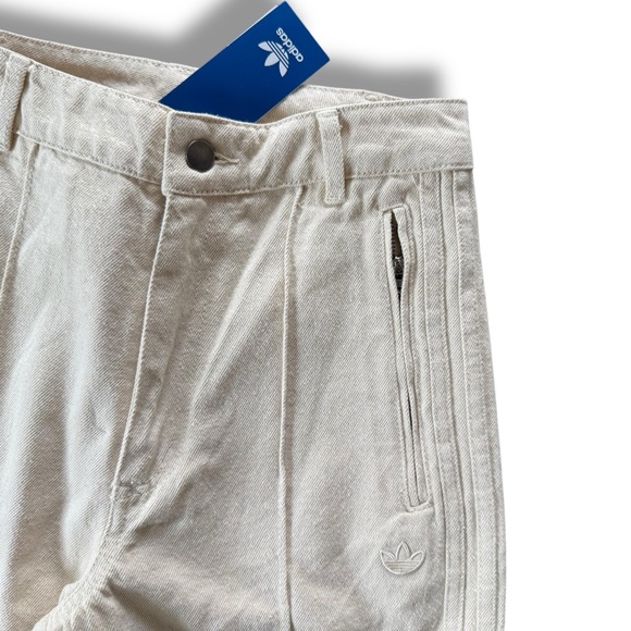 adidas Originals Premium Essentials Denim Straight Leg Pants Jean IW5753 Size 26 - Picture 6 of 7